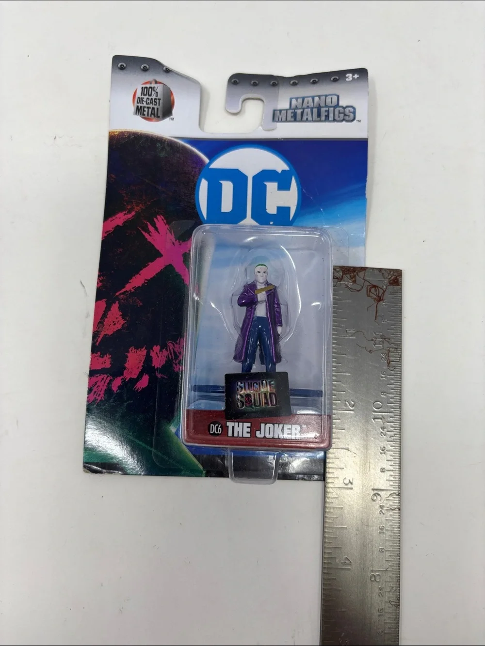 DC Marvel Nano Metalfigs Collectible Figures - Blue, Red & Black 7